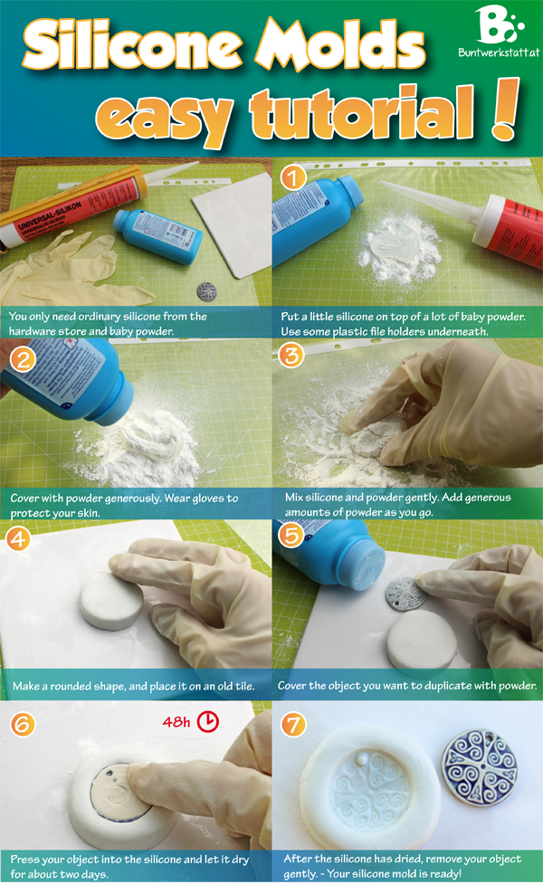 How to make silicone molds!